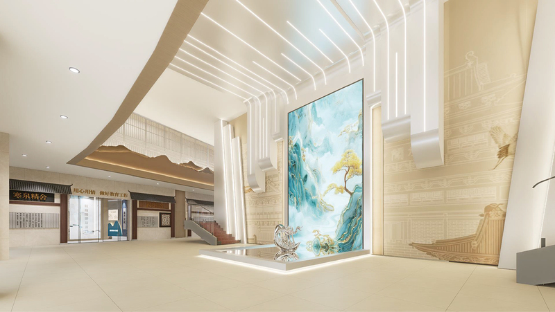 教育成果展示厅及实训室设计