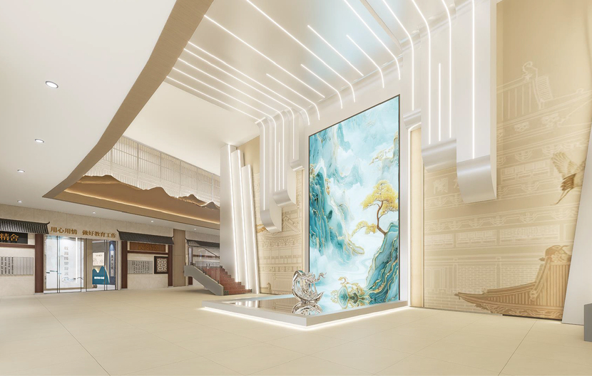 教育成果展示厅及实训室设计