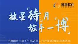 「披星待月 放手一博」博思双节下午茶活动精彩不断