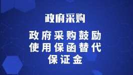 国办：政府采购鼓励使用保函替代保证金