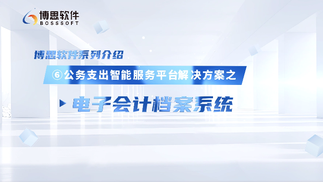 公务支出智能服务平台解决方案——电子会计档案系统