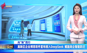 【高新内江】高新区企业九州酷游官网软件颁发接入Deepseek 赋能政企智能跃迁