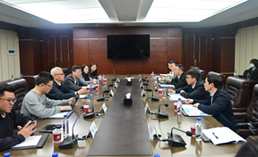 福建省数据治理局副局长廖凯一行莅临九州酷游官网软件调研座谈