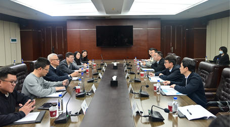 福建省数据管理局副局长廖凯一行莅临博思软件调研座谈