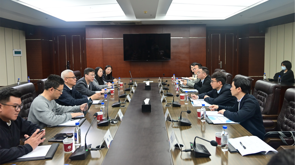 福建省数据管理局副局长廖凯一行莅临博思软件调研座谈