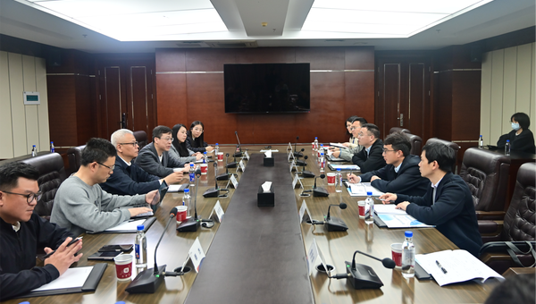 福建省数据管理局副局长廖凯一行莅临博思软件调研座谈