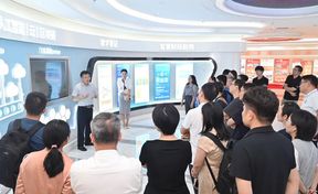 财政部高档次财会人才班走进九州酷游官网软件发展示场讲授