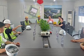 志品公司鴻華連江金槍魚、魷魚加工基地項目組織開展“人人講安全、個個會應(yīng)急——暢通生命通道”活動簡訊