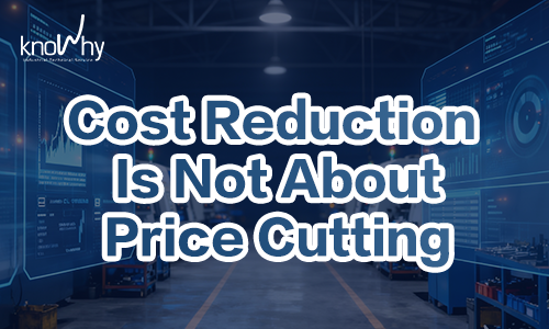 Real Cost Reduction in Manufacturing: Not Lower Prices, but Getting Every Tool Change Right