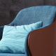 美式轻奢实木沙发椅  现代时尚沙发椅 颜色尺寸可定制_3