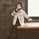 秋冬款女童夹棉中大童韩版洋气上衣中长款加厚妮子外套_1