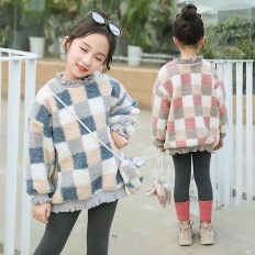 女童毛衣套装新款韩版儿童洋气中大童洋气秋冬两件套潮