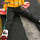JLNY潮牌中大男童长裤秋冬新款时尚儿童运动针织运动长裤_0