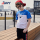 JLNY儿童运动套装夏装新款潮童装纯棉男童短袖两件套_0