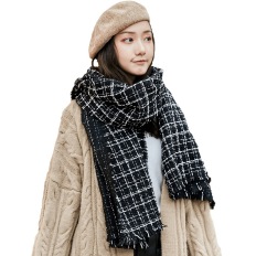仿羊绒韩版围巾女士秋冬披肩两用加厚保暖韩版百搭学生加长新款