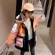 新款时尚女童棉服  韩版洋气棉袄 工装外套_3