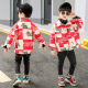 新款韩版男童外套  男童方格迷彩羊羔毛夹克潮童装_0