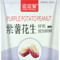波波猴 紫薯花生200g