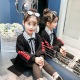 女童外套春秋装新款韩版中长款儿童洋气女孩时尚针织开衫毛衣_4