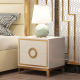 美式现代奢华床头柜 实木床头柜  颜色尺寸可定制_1