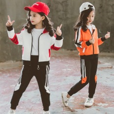 女童秋季套装 新款洋气运动休闲装 韩版潮流