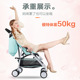 双向推行儿童推车 高景观加大可坐可躺  能让宝宝看世界也能让妈妈看宝宝 一键收车款_3