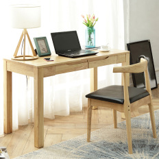 现代简约实木书桌 橡胶木书桌