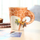 3d立体陶瓷杯创意手绘动物个性水杯马克杯咖啡杯子_2