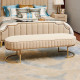 轻奢美式沙发凳 现代贵妃椅 床尾椅 颜色尺寸可定制_2