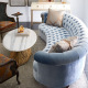 美式现代轻奢沙发  创意网红沙发  颜色尺寸可定_2