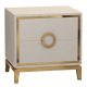 美式现代奢华床头柜 实木床头柜  颜色尺寸可定制_3