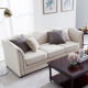 美式时尚布艺沙发 现代实木沙发  颜色尺寸可定制_1