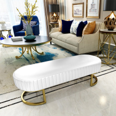 轻奢美式沙发凳 现代贵妃椅 床尾椅 颜色尺寸可定制
