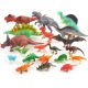 软胶恐龙模型仿真动物 多款套装侏罗纪恐龙_2