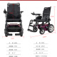 电动轮椅豪华电动折叠座椅老年人残疾人轮椅老年轮椅_2