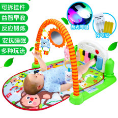 婴儿钢琴脚踏健身架 宝宝音乐游戏毯婴儿玩具