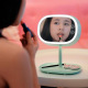 MECOR创意礼品LED台式化妆镜 可充电式化妆镜触摸开关可储物_2