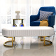 轻奢美式沙发凳 现代贵妃椅 床尾椅 颜色尺寸可定制_3