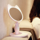 KISS猫创意LED化妆镜台灯高清折叠便携梳妆镜学生宿舍带灯公主镜 _3