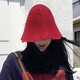 毛呢遮阳帽/毛呢渔夫帽/可爱帽子/度假海边防晒拍照_1