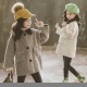 女童羊羔毛外套装新款儿童韩版女孩洋气加厚中长款2019秋冬_3