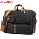 coolbell商务单肩包手提斜挎大容量旅行包包_2