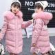 童装女童冬季棉衣长款加厚韩版中大童女孩棉服_0