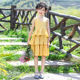 女童纯色蛋糕裙/夏装_1