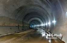 福州首条“穿山过河”地下公路南洞提前贯通