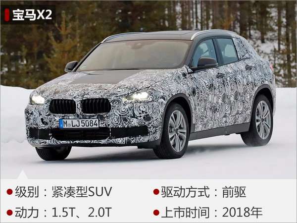 豪华车,宝马X系列,紧凑型SUV,中大型SUV