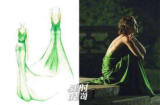 《赎罪》中经典的lv露背吊带裙