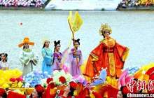 四川广元举办女儿节 精彩节目霸气演绎女皇武则天传奇
