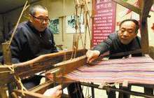 老物件依然靠得住 博物馆木织机又织新布(组图)