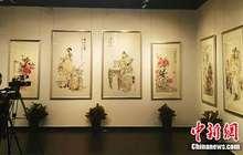 “真趣天成——曲真慧书画汇报展”开幕 作品风格多样